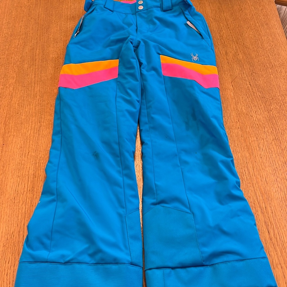 Spyder girls ski pants -size 12